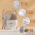 Embellir Makeup Case, Plastic, White, 25x18x34.5cm, Portable Cosmetic Organizer & Jewelry Holder with Lockable Design