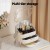Embellir Makeup Case, Plastic, White, 25x18x34.5cm, Portable Cosmetic Organizer & Jewelry Holder with Lockable Design