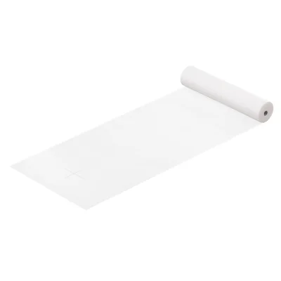 Zenses 80cm X 180cm Massage Table Cover - 50 Disposable Non-Woven Sheets, 35gsm SMS, with Cross-Cut Face Hole