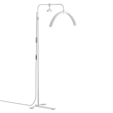 Embellir LED Beauty Light Half Moon Lamp, Adjustable 144-180cm, Aluminium Alloy, 360° Rotation for Salon Use