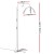 Embellir LED Beauty Light Half Moon Lamp, Adjustable 144-180cm, Aluminium Alloy, 360° Rotation for Salon Use