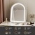 Embellir 35x45cm LED Makeup Mirror with 5x Magnification, Rotating Aluminium Frame, 3 Colour Modes, Touch Control