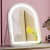 Embellir 35x45cm LED Makeup Mirror with 5x Magnification, Rotating Aluminium Frame, 3 Colour Modes, Touch Control