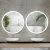 Embellir 2-Pack 80cm Round Wall Mirrors with Waterproof LED Light Strip, Anti-Fog Touch Control for Bathroom Vanity Embellir 2-Pack 80cm Round Wall Mirrors with Waterproof LED Light Strip, Anti-Fog Touch Control for Bathroom Vanity