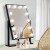 Embellir Makeup Mirror, Metal, 30x48cm, Hollywood Vanity, LED Light, Rotatable, Touch Control, Dimmable, 1-Year Warranty