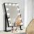 Embellir Makeup Mirror, Metal, 30x48cm, Hollywood Vanity, LED Light, Rotatable, Touch Control, Dimmable, 1-Year Warranty