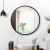 Embellir Wall Mirror, MDF Frame, 60cm Round, Black, Premium Clarity, Bathroom Decor, Mist Removal Feature Embellir Wall Mirror, MDF Frame, 60cm Round, Black, Premium Clarity, Bathroom Decor, Mist Removal Feature
