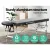 Zenses Massage Table, Aluminium, 55cm Wide, Grey, 210cm Length, Portable 2-Fold, Bonus Disposable Cover Set