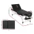 Zenses Massage Table, Aluminium, 65cm, Black, Portable 3-Fold Beauty Bed, Adjustable Heights, Professional-Grade