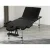 Zenses Massage Table, Aluminium, 65cm, Black, Portable 3-Fold Beauty Bed, Adjustable Heights, Professional-Grade