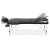 Zenses Massage Table, 3-Fold Aluminium, 70cm Wide, Black – Portable, Sturdy, Adjustable, Spa Quality, Free Carry Bag