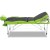 Zenses Portable 3-Fold Aluminium Massage Table, 75cm, Green, with Free Disposable Cover Set, Adjustable & Durable