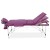 Zenses Massage Table 75cm Portable 3 Fold Aluminium Beauty Bed, Violet, Adjustable Heights, Sturdy Frame, Free Carry Bag Zenses Massage Table 75cm Portable 3 Fold Aluminium Beauty Bed, Violet, Adjustable Heights, Sturdy Frame, Free Carry Bag