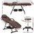 Zenses Massage Table Adjustable Salon Bed Chair, PU Leather, 183.5x80x77cm, Brown, 3-Fold, for Spa & Beauty Treatments