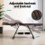 Zenses Massage Table Adjustable Salon Bed Chair, PU Leather, 183.5x80x77cm, Brown, 3-Fold, for Spa & Beauty Treatments