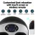 Livemor Kneading Heated Foot Massager with Touch Screen, Remote, 5 Modes, 9 Intensities, Fits AU 4-12, ABS, Black Livemor Kneading Heated Foot Massager with Touch Screen, Remote, 5 Modes, 9 Intensities, Fits AU 4-12, ABS, Black