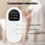 Livemor Leg Massager Heated Air Compression, Cordless Calf Relaxation, 3 Modes, 3 Heat Levels, ABS, Grey