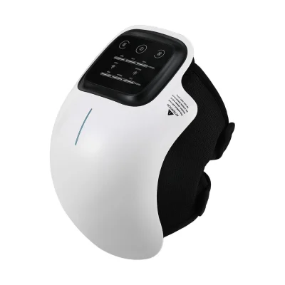 Livemor Knee Massager: Vibration, Infrared Heat, Rechargeable, Ergonomic Design, 3 Modes, Portable, 1-Year Warranty