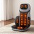 Livemor 8-Nodes Full Back Massage Cushion with Heat, 6 Auto Modes, Vibrating Lumbar, Home Office Car Use, Black
