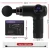 Everfit Massage Gun 8-Speed, 4 Heads, Rechargeable, Quiet Vibration Muscle Massager with LCD, Black, 2-Hour Runtime
