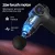 Everfit Massage Gun 8-Speed, 4 Heads, Rechargeable, Quiet Vibration Muscle Massager with LCD, Black, 2-Hour Runtime