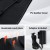 Livemor 8 Massage Nodes Neck Massager with Heat, 3 Intensity Levels, PU Leather, 45x50cm, Auto-Off, Black