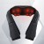 Livemor 8 Massage Nodes Neck Massager with Heat, 3 Intensity Levels, PU Leather, 45x50cm, Auto-Off, Black