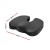 Giselle Bedding Memory Foam Seat Cushion 45x36x8cm Black – Ergonomic Chair Pad for Back Pain Relief, Washable Cover