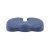Giselle Bedding Memory Foam Seat Cushion 45x36cm Blue – Ergonomic Back Pain Relief Chair Pad, Washable Cover
