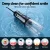 Devanti Cordless Water Flosser Black - 350ml Tank, 5 Modes, 8 Nozzle Heads, IPX7 Water-resistant, USB-C Rechargeable