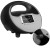 Alba Professional 700W Black HVLP Spray Tan Machine with Quiet Motor, Superfine Mist, Even Coverage, 200ml Cup, 3 Speeds