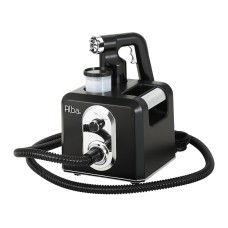 Alba Professional 500W Black Spray Tan Machine Gun with Adjustable Heat, 8 Flow Levels, 3 Spray Patterns, 250ml Cup