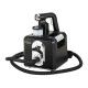 Alba Professional 500W Black Spray Tan Machine Gun with Adjustable Heat, 8 Flow Levels, 3 Spray Patterns, 250ml Cup