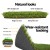 Prime Turf Artificial Grass 35mm 1mx10m, 4-Tone Synthetic Lawn, UV-Stabilised, Durable Polyethylene, Easy Install