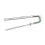 Primeturf Galvanised Steel Artificial Grass Pins - 200pcs, 3mm x 30mm x 150mm, U-Shape, Corrosion-Resistant,