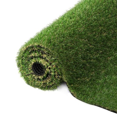 Primeturf 30mm Artificial Grass, 2x5m, 4-Tone Synthetic Lawn, Durable, UV-Stabilised, Easy Install, 6-Year Warranty