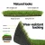 Primeturf 30mm Artificial Grass, 2x5m, 4-Tone Synthetic Lawn, Durable, UV-Stabilised, Easy Install, 6-Year Warranty