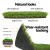 Primeturf 30mm Artificial Grass 2mx5m 20SQM - Realistic 4-Tone, UV-Stabilised, Easy Install, 6-Year Warranty