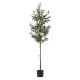 Artiss 180cm Lifelike Artificial Olive Tree – Indoor/Outdoor Décor, UV-Resistant, Maintenance-Free, Cement Base