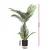Artiss 100cm Artificial Palm Tree - Lifelike UV-Resistant Indoor Decor with Flexible Branches & Stable Cement Base