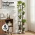 Artiss 8-Tier Metal Plant Stand, Zigzag Design, 40kg Capacity, Indoor/Outdoor, 169cm High, Black/Brown, Easy Assembly