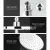 Cefito 9" Rain Shower Head Set with Handheld, High Pressure Mixer Tap, Solid Brass, Chrome Finish, 3 Spray Modes