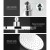 Cefito 9'' Rain Shower Head Set with Handheld, Solid Brass Twin Taps, High Pressure, Chrome Finish, 3 Spray Modes