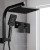 Cefito 8" Rain Shower Head Set Matte Black, Solid Brass, High Pressure, Handheld 3-Mode, Twin Taps, 5 Year Warranty