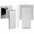 Cefito Shower Twins: Premium Chrome Brass Wall Bath Taps with Hot/Cold Markings, WaterMark Certified, Leak-Proof Design