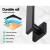 Cefito 8" Matte Black Rain Shower Head with Wall Arm, High Pressure, Solid Brass, WaterMark & WELS Certified