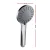 Handheld Shower Head 4.5" High Pressure 5 Spray Modes Chrome ABS Durable Water-Saving Filter Australian Standard