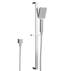 Cefito 3.1" High Pressure Handheld Shower Head Set Silver, ABS Brass, Adjustable Bar, 3 Spray Modes, Water Saving