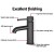 Cefito Matte Black Bathroom Basin Mixer Tap - Round Brass Faucet with 35mm Drip-Free Ceramic Cartridge, 192x150mm