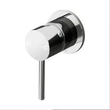 Cefito Basin Mixer Wall Tap, Brass, Chrome Finish, Leak-Resistant, WaterMark Approved, Suits Shower & Basin Use